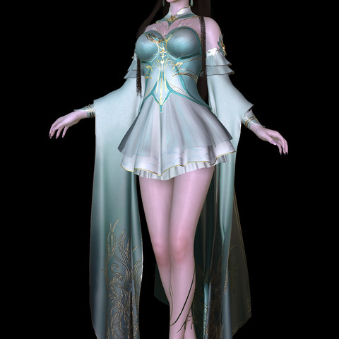 【服饰】Clothes25|中州版本薰儿|多款式预设|国漫cosplay|-创意BOX